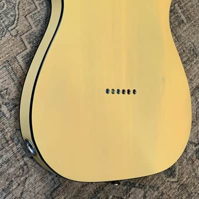 Fender Squier Telecaster 40th Anniversary Limited Edition 2022 - Vintage blonde with black binding image 9