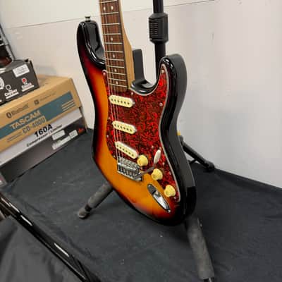 Used Squier by Fender Strat Stratocaster Electric Guitar image 9