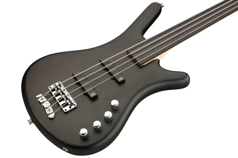 Warwick RockBass Corvette Basic | 4-String | Nirvana Black Transparent Satin | Fretless image 1
