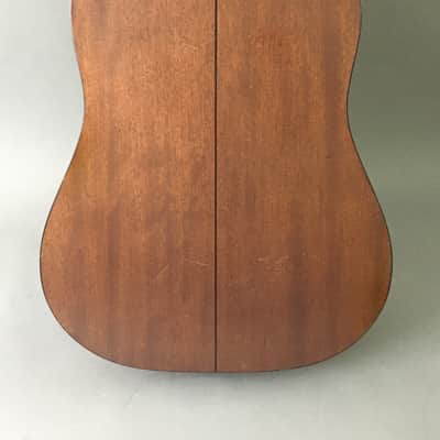 Vintage Fender Dreadnought Acoustic Guitar Spruce Top 1990s Natural Satin Players Campfire Guitar image 13