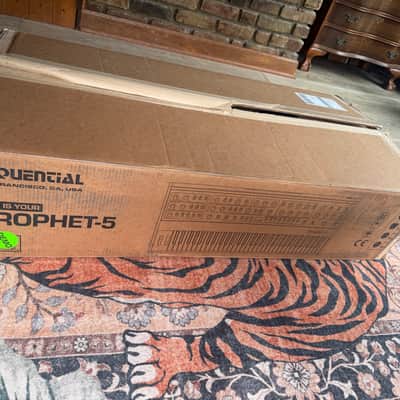 Sequential Prophet-5 61-Key 5-Voice Polyphonic Synthesizer 2020 - Present - Black with Wood Sides image 2