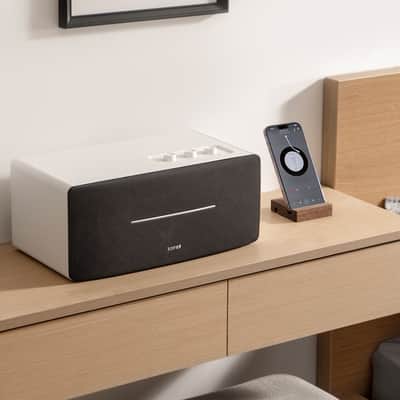 Edifier D12 Bookshelf Speaker - White image 3