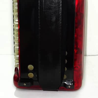 Perfect Excelsior 120 Bass Button Accordion, made in Italy, C System, Double Cassotto, 2538, includes Straps and Hard Case, Professional Accordian! image 10