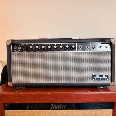 Music Man 100 RD 100-Watt Guitar Amp Head with Distortion 1980 - 1984 - Black image 1