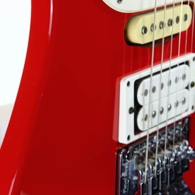 1987 Kramer E.E. Pro 1 Elliot Easton RED Signature Super Strat -- White Pickguard, Stratocaster 1980's image 24