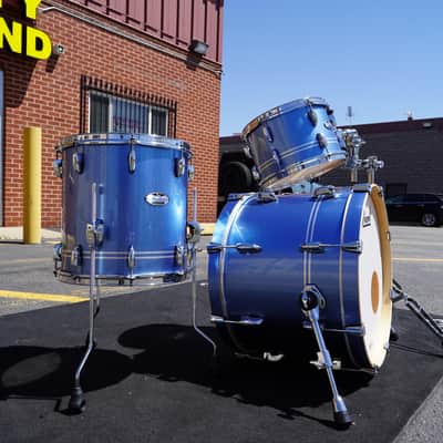 Pearl Masters Maple Complete MCT Series Chrome Contrail Lqr. 3pc Maple Shell Pack | (12, 14, 20") image 5