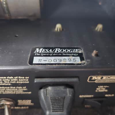 1997 Mesa Boogie Dual Rectifier Solo Head 2-Channel 100-Watt Guitar Amp Head - Black image 17