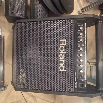 Roland TD-20 V-PRO 6 piece Drum Kit BLACK TD-20K w/All Cables image 4
