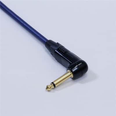 Noah'sark PASSGO BLUE TS PHONE Cable (L-shaped) (3.0m) (PASSGO BLUE) (Line Cable/Guitar Cable/Instrument Cable) (L-shaped Phone-Phone) (6.3 (2-pole) - 6.3 (2-pole), L-shaped - Straight) (Made in Japan) image 3
