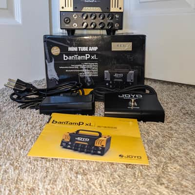 Joyo banTamP xL Tweedy 2-Channel 20-Watt Bluetooth Guitar Amp Head 2020 - Present - Black / Gold image 2