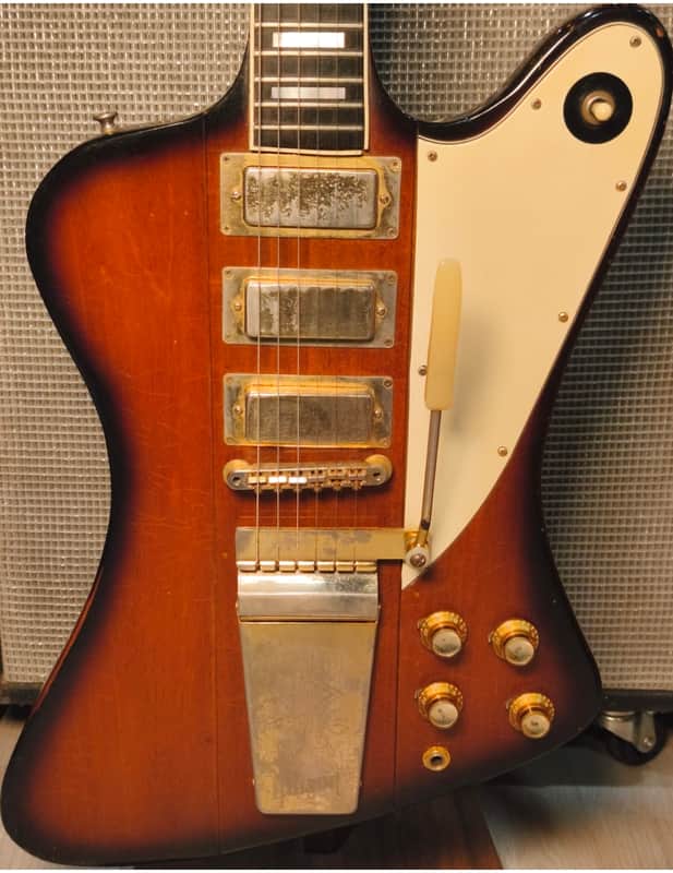 Gibson Firebird VII Reverse 1963 Sunburst Gold
