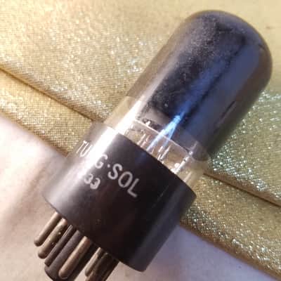 Tung-Sol 1% Tight Matched Pair (2) JAN-CTL-6V6GT tNOS AT1000 TESTED Vacuum Tubes greyglass military Premium Beam Power 6V6 1942-1952 image 13