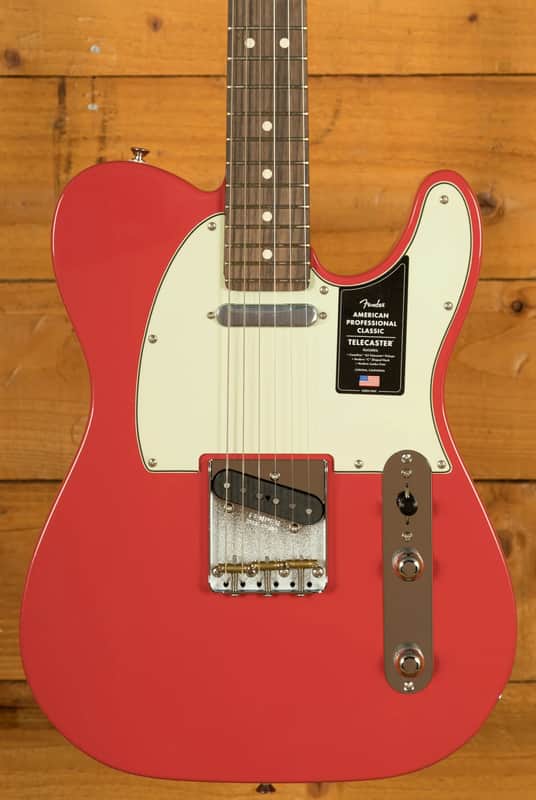 Fender American Professional Classic Telecaster - Rosewood - Faded Dakota Red image 1