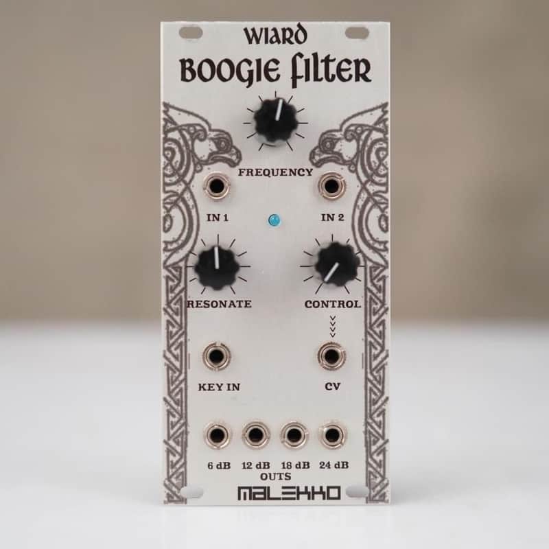 Malekko Wiard Boogie Filter Eurorack Module w/ Patch Cables #58546 image 1