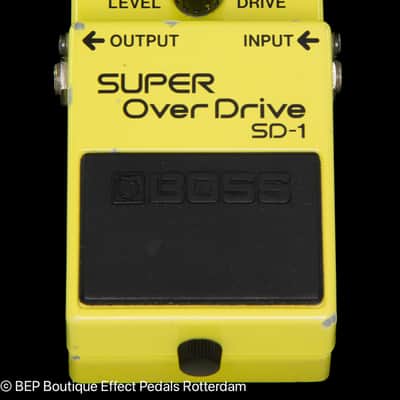 Boss SD-1 SUPER Overdrive 1985 s/n 561800 Japan as used by The Edge of U2 image 4