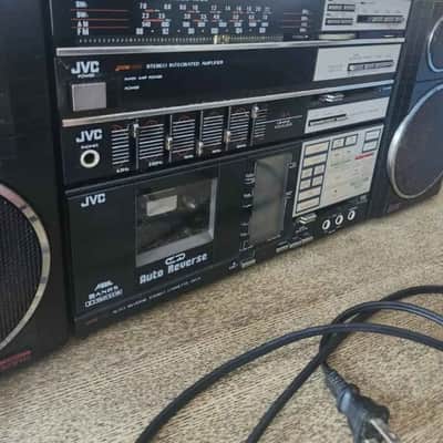 Vintage JVC PC-550C Portable Component BOOM BOX Radio System 1978 WORKING image 2