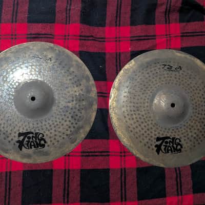 Tongxiang TZ-A 14" Hi Hat Cymbal Set 2025 - Raw B20 Bronze image 1