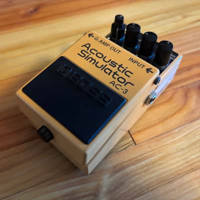 Boss AC-3 Acoustic Simulator (Dark Gray Label) 2006 - Present - Yellow image 2