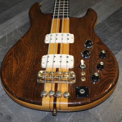 Greco GOB-1200  1978 Natural Four String Bass image 6
