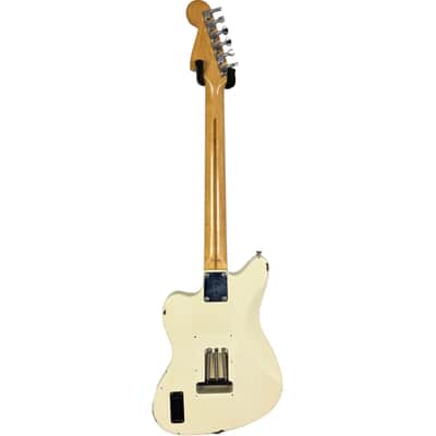 Fender Japan Mini Jazzmaster JM-CHAMP 1993-1994 - Vintage White image 4