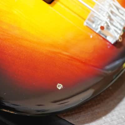 1982 Fender Japan JV Jazz Bass ’62 Vintage Reissue JB62-75 Sunburst MIJ Fujigen image 19