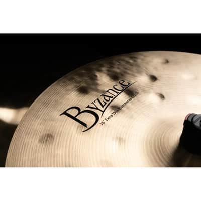 Meinl Byzance Traditional Extra Thin Hammered Crash Cymbal 16" image 9