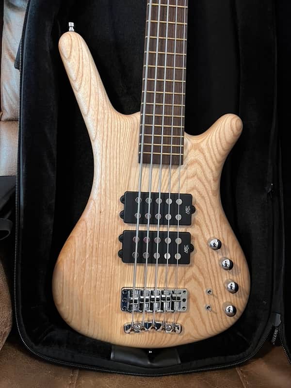 Warwick German Pro Series GPS Corvette $$ 5-String Bass 2010s - Natural image 1