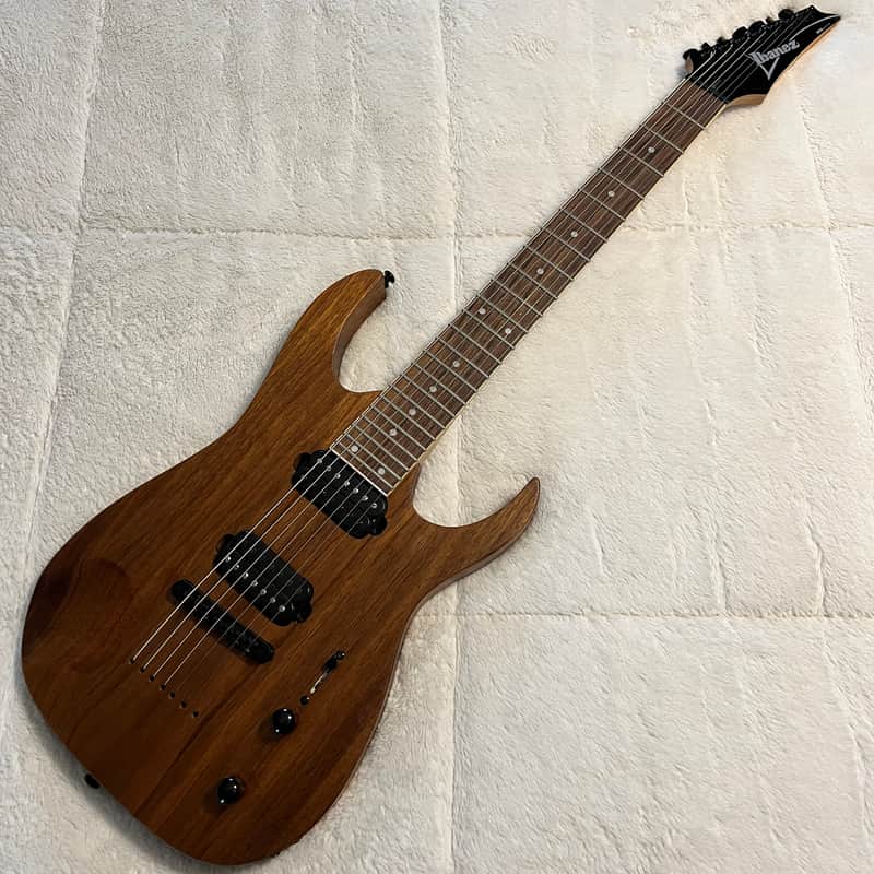 Custom Ibanez 7 String 25.5" Scale w/ Australian "Koa" aka Tasmanian Blackwood Body In Great Condition image 1