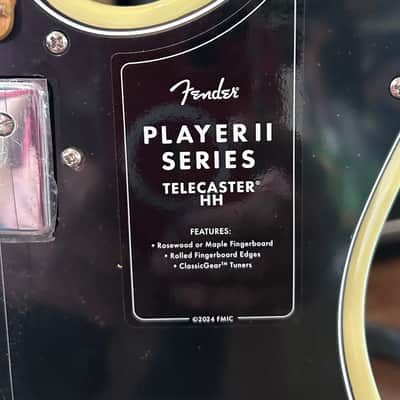 Fender Player II Telecaster HH 2024 MN Hialeah Yellow /8lbs. 4.0oz. #MX24034163 image 8