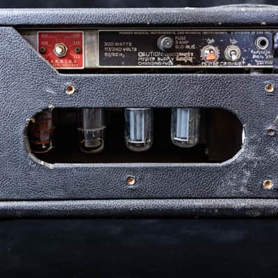 Vintage 1975 Fender Bassman 100 and EV 1 x 15 Bass Cab image 8