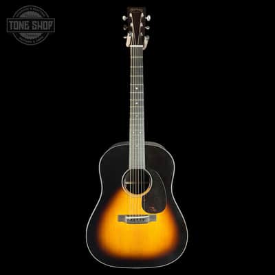 Used 2025 Martin Custom Shop Slope Should Dread Teardrop Sunburst '37 Spec VTS Adirondack/EIR w/Case TSU25181 image 3