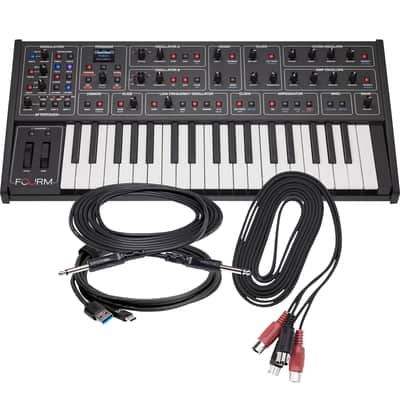 Sequential Fourm 4-Voice Polyphonic Analog Synthesizer CABLE KIT image 1