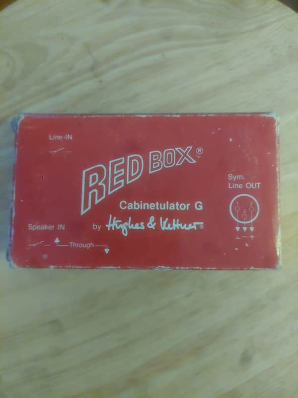 Hughes & Kettner Red Box Cabinetulator G MK II 1992 - Red image 1