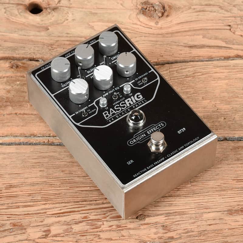 Origin Effects BassRig '64 Black Panel