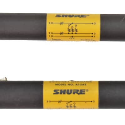 Shure FP24 Microphone Mixer w/ Shure A15AS Switchable Attenuators - Used image 7