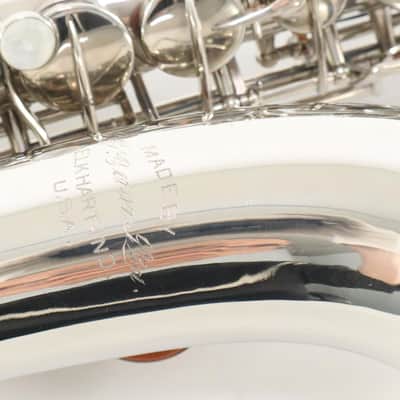 C.G. Conn F-Mezzo Soprano Saxophone SN 219320 ORIGINAL NICKEL! GORGEOUS image 10