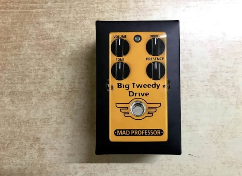 Mad Professor Big Tweedy Drive Overdrive Pedal w/ Original box & paperwork image 1