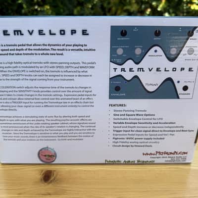 *MINT* Pigtronix Tremvelope 2010s - Original Box, Power Supply & Manual image 15