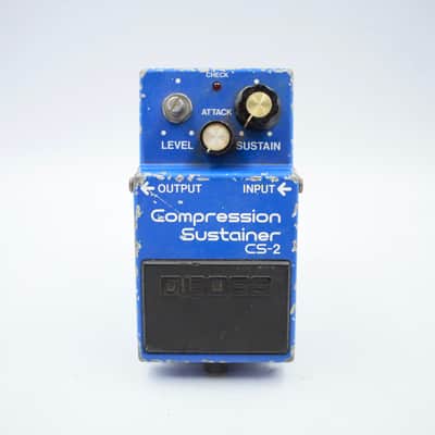 Boss CS-2 Compression Sustainer 1982 Made in Japan ACA Compressor Guitar Effect Pedal 191000 image 2