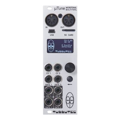 Tubbutec uTune Eurorack Microtonal MIDI/CV Module (Silver) image 3
