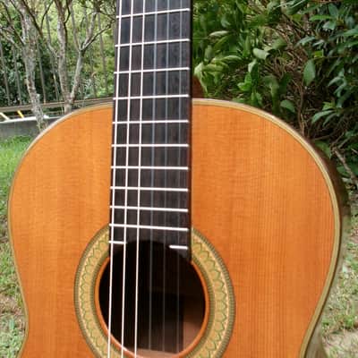 1981 K Yairi Classical Guitar Y505P Supervised by Saburo Nogami  - Natural+Hard Case image 3