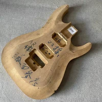 HH Basswood Double Cutaway Guitar Body DIY Project image 1