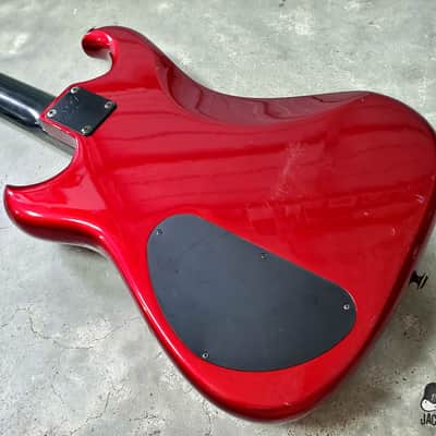 Westone Spectrum GT 4-String MIJ Electric Bass Guitar (1980s, Blood Red Metallic) image 20