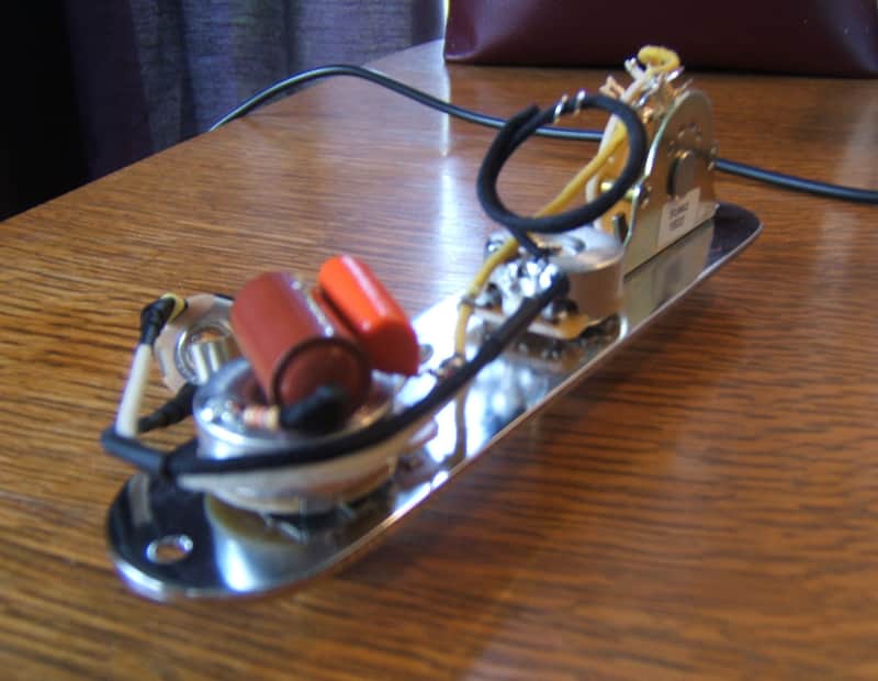 Fender Telecaster Harness/Control Plate "Greasebucket" Tone Circuit image 1