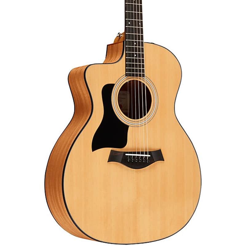 Taylor - DEMO 114ce - Left-Handed Acoustic-Electric Guitar - Sapele/Spruce - Natural - w/ Gigbag image 1