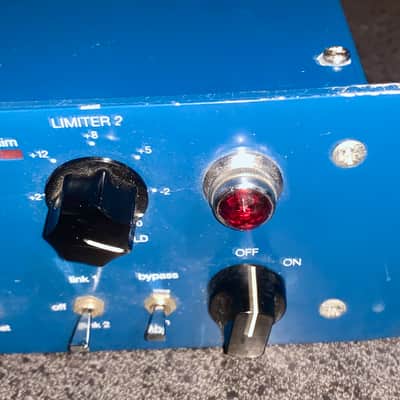 Tube-Tech LCA 2A Dual Channel Tube VCA Compressor / Limiter 2010s - Blue image 6