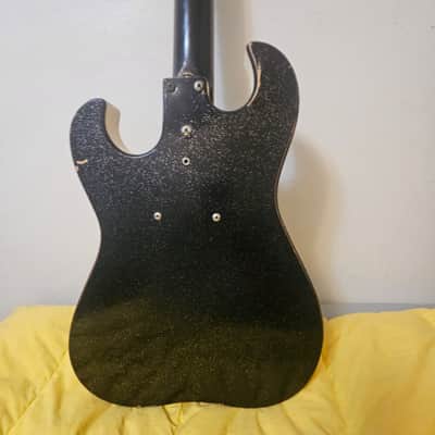 Silvertone 1448 1962 - Black sparkle image 3