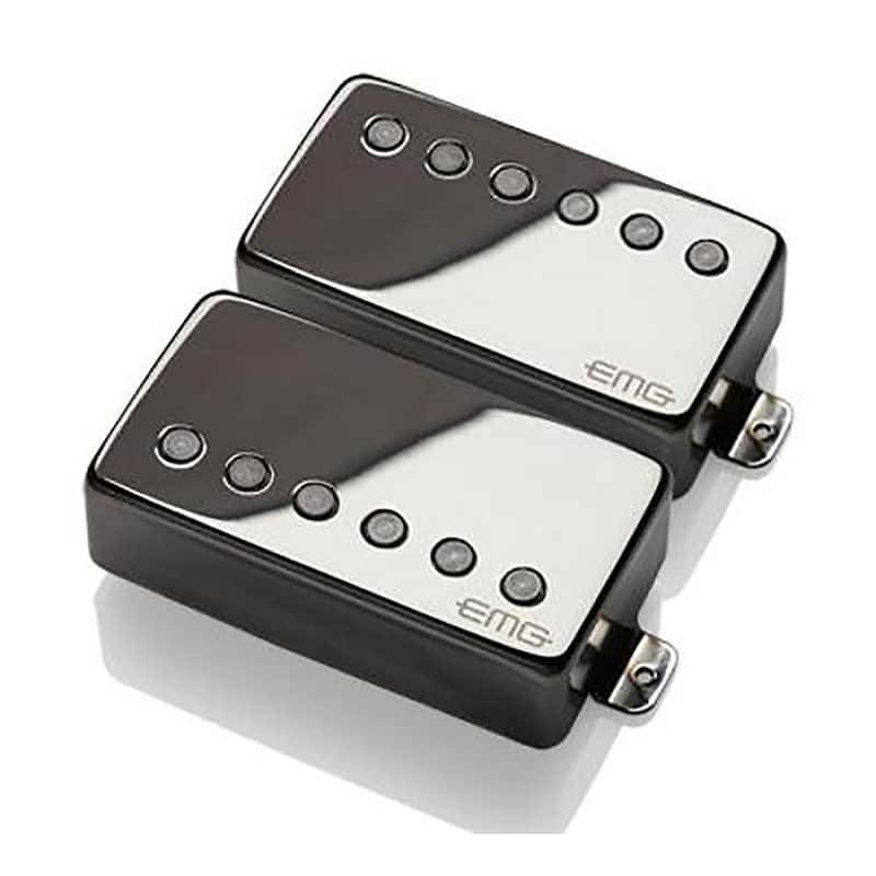 EMG 57/66-BC Active Solderless Alnico V Humbucker Set image 1