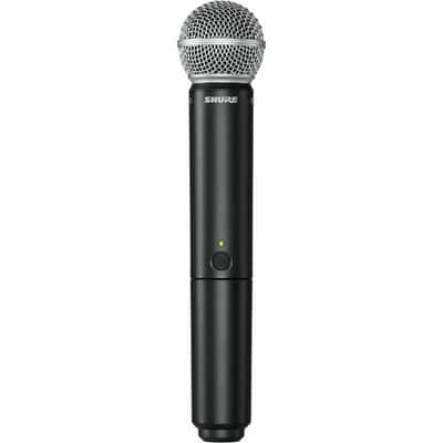 Shure BLX288/SM58-H9 Dual Handheld Wireless Microphone Mic System 512 to 542 MHz image 3