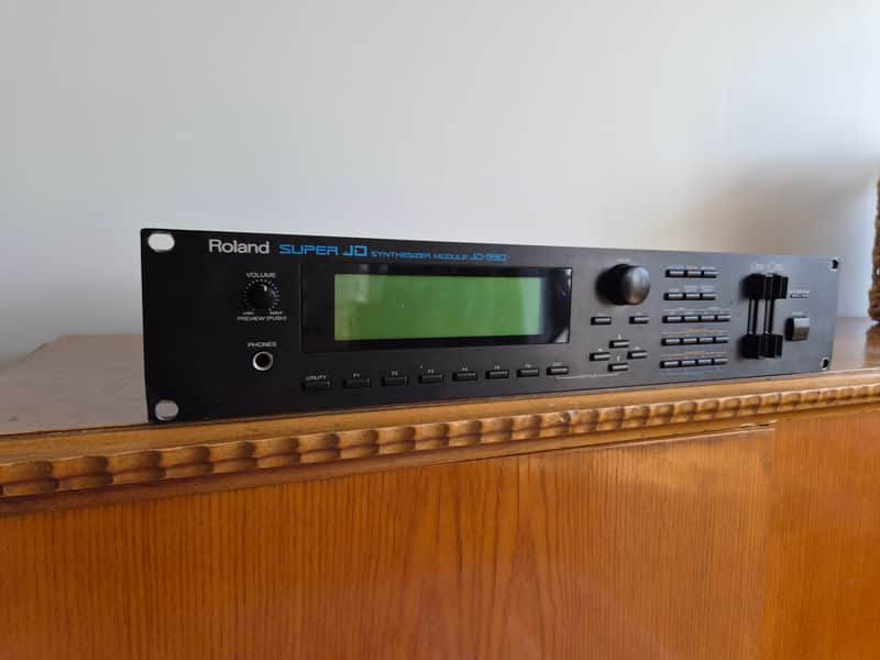 Roland Super JD-990 Sound Module 1993 - 1996 - Black imagen 1